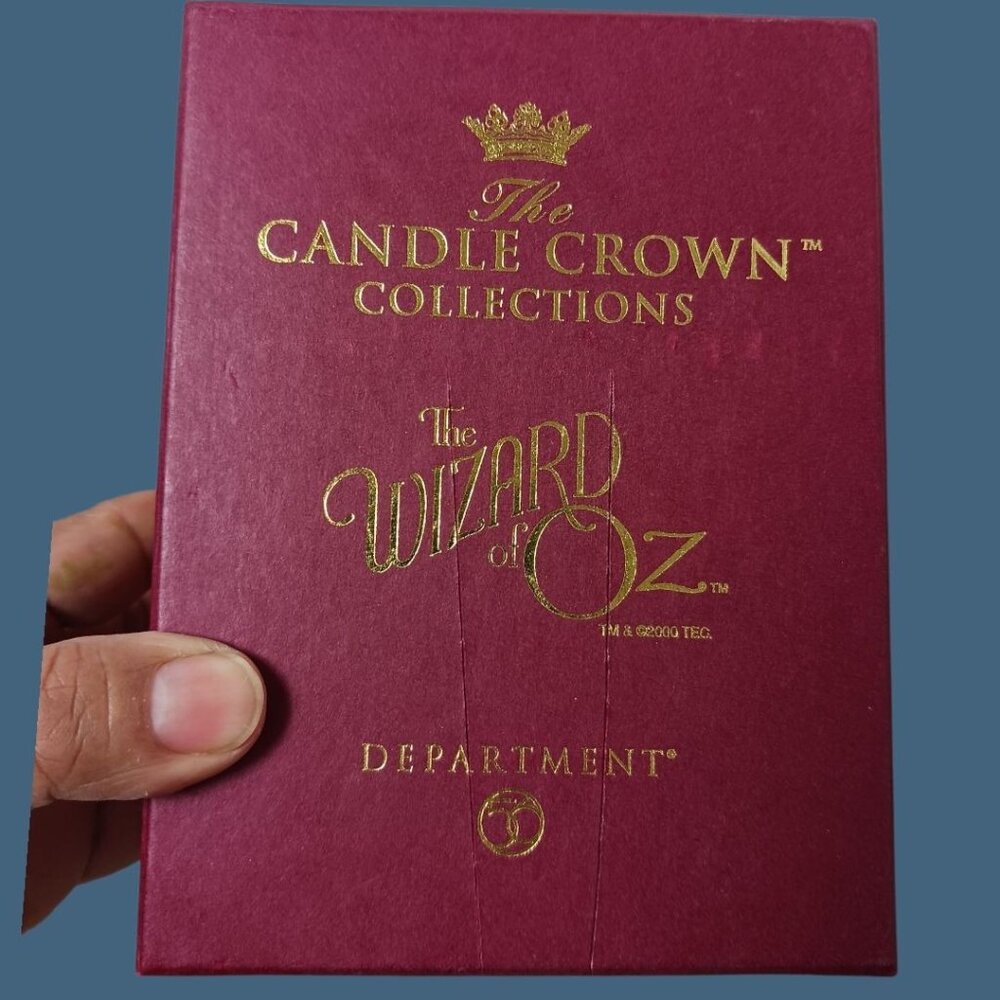 Department 56 Dorothy & Toto Porcelain Figurine By The Candle Crown Wizard Of Oz - Picture 2 of 11